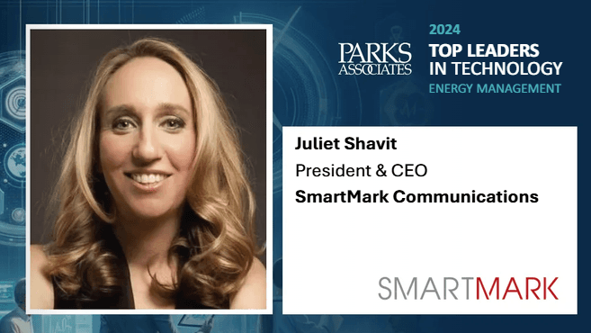 Juliet Shavit named 2024 Top Leader in Technology by Parks Associates